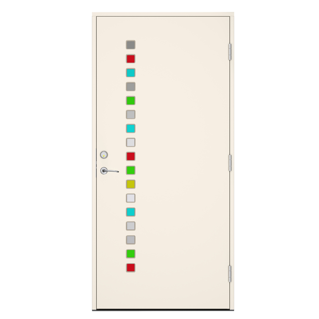 YTTERDÖRR FRAME VIT